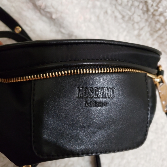 Moschino Nylon-Blend Logo Shoulder Bag - Picture 10 of 13